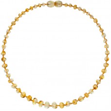 Bambeado 班比度 天然琥珀项链 柠檬色（成人款-45厘米）